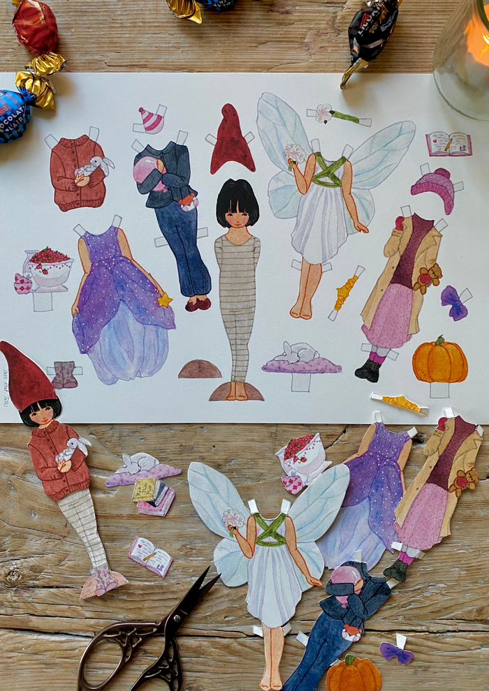 Dress-up Doll - Mona: SOLD OUT