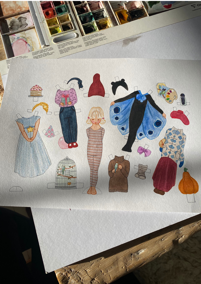 Dress-up Doll - Ruth: LAST ONE