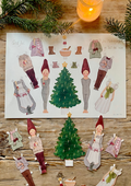 Dress-up Elves Paper Craft: NEW ARRIVAL