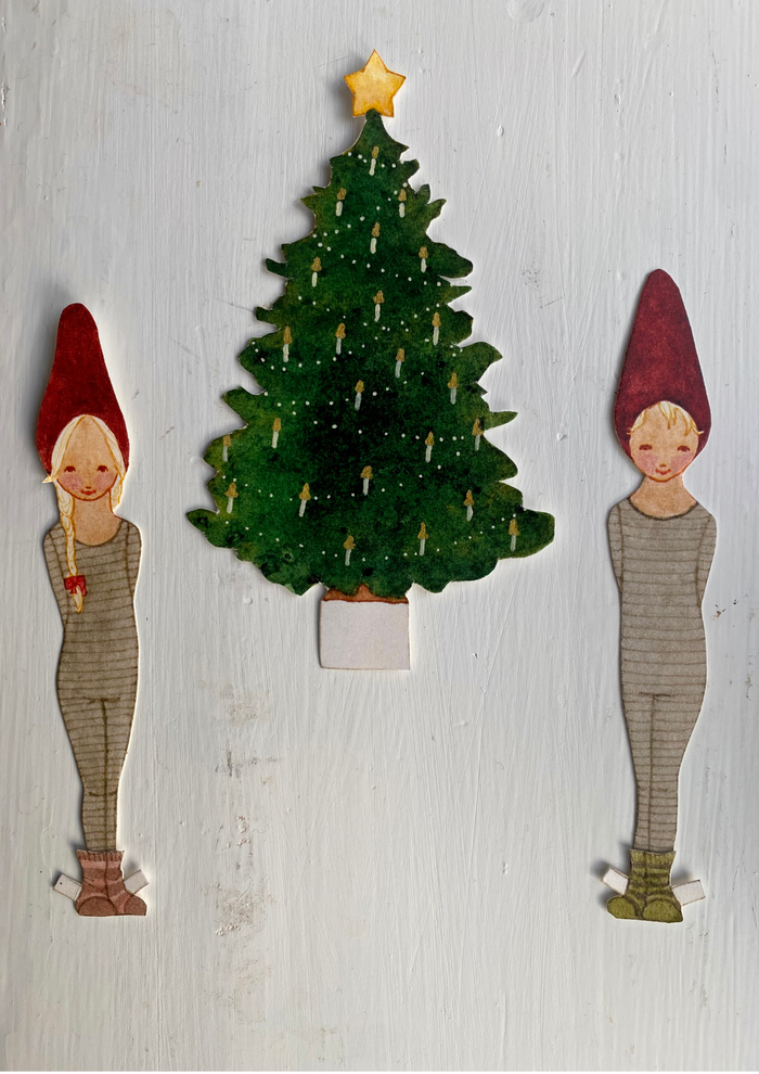 Dress-up Elves Paper Craft: NEW ARRIVAL