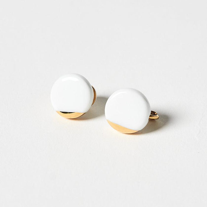 [EARRINGS] MOON | IMARI-ARITA WARES | 6.KILN