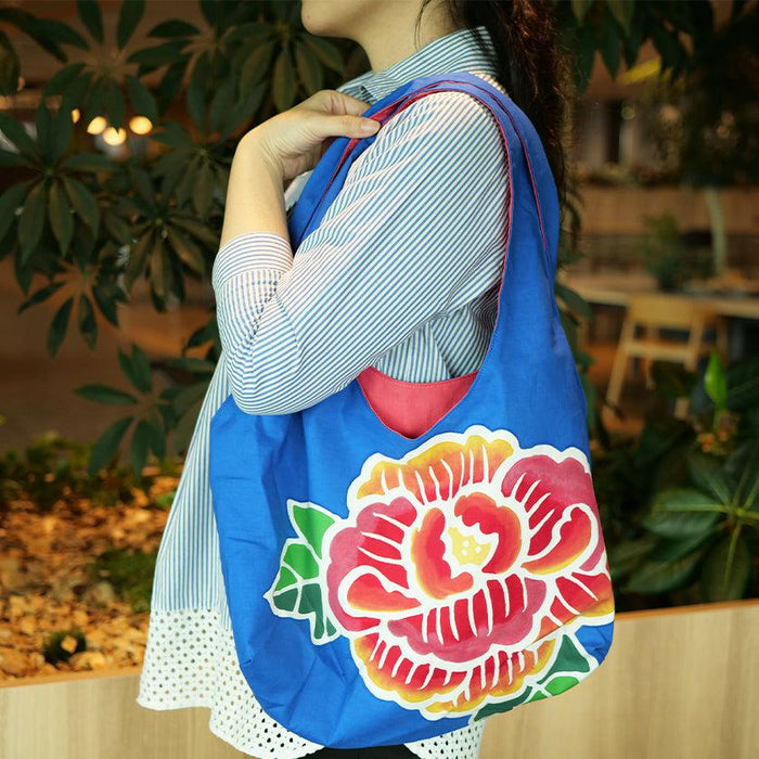 [ECO BAG] MOUTAN L | MATSUDA | TSUTUGAKI DYEING