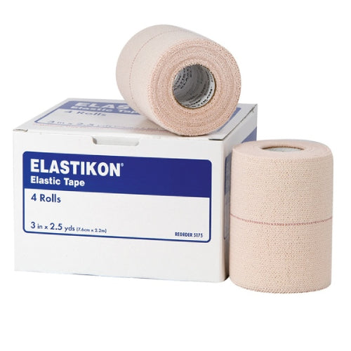 Elastikon  Animals Livestock Elastic Adhesive Tape Cotton Wrap 3" x 2.5 Yards 4 Pack