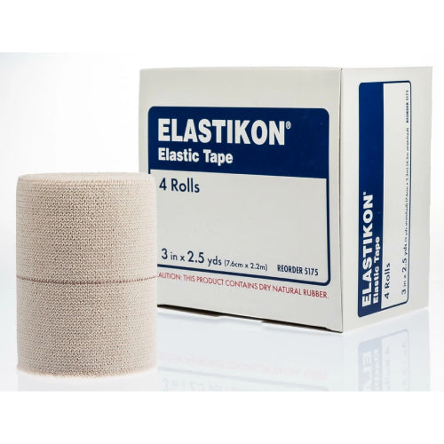 Elastikon  Animals Livestock Elastic Adhesive Tape Cotton Wrap 3" x 2.5 Yards 4 Pack