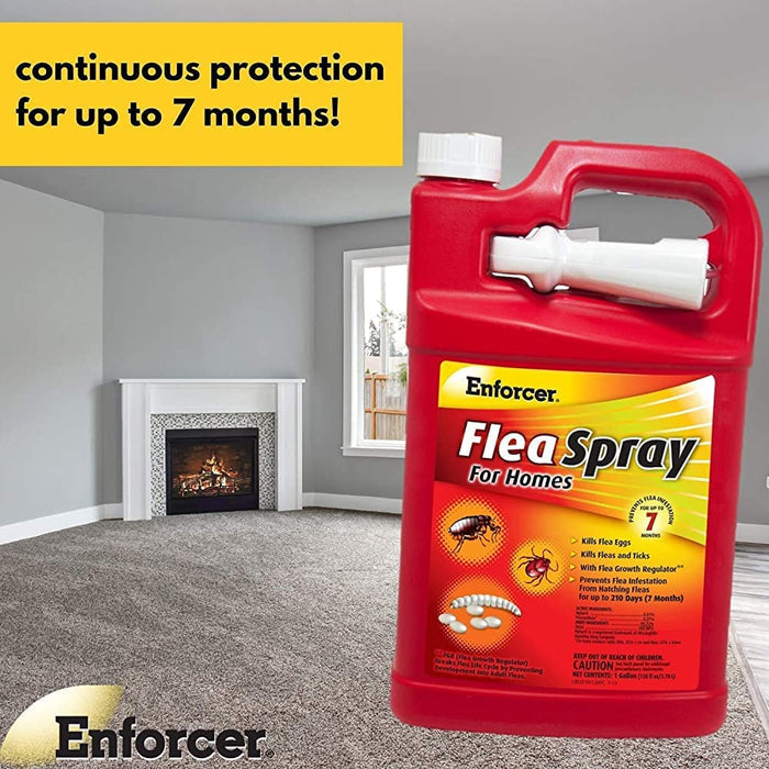 Enforcer Complete Home & Pet Flea Control System Bundle