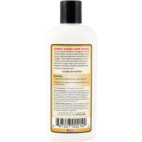 Equine Skin Care Bundle - E3 Antibacterial Horse Shampoo 32oz + Banixx Wound Cream 8oz