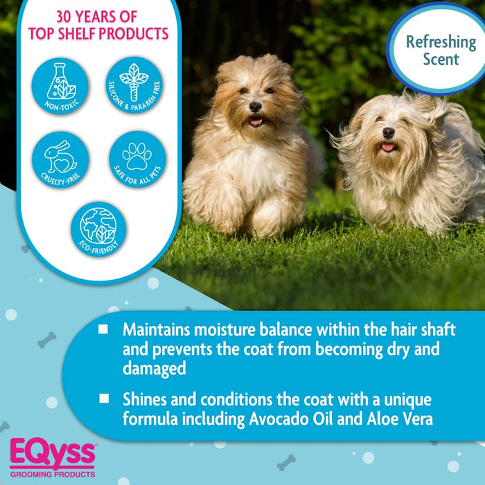 EQyss Avocado Mist Pet Conditioner – Shines, Conditions & Reduces Shedding