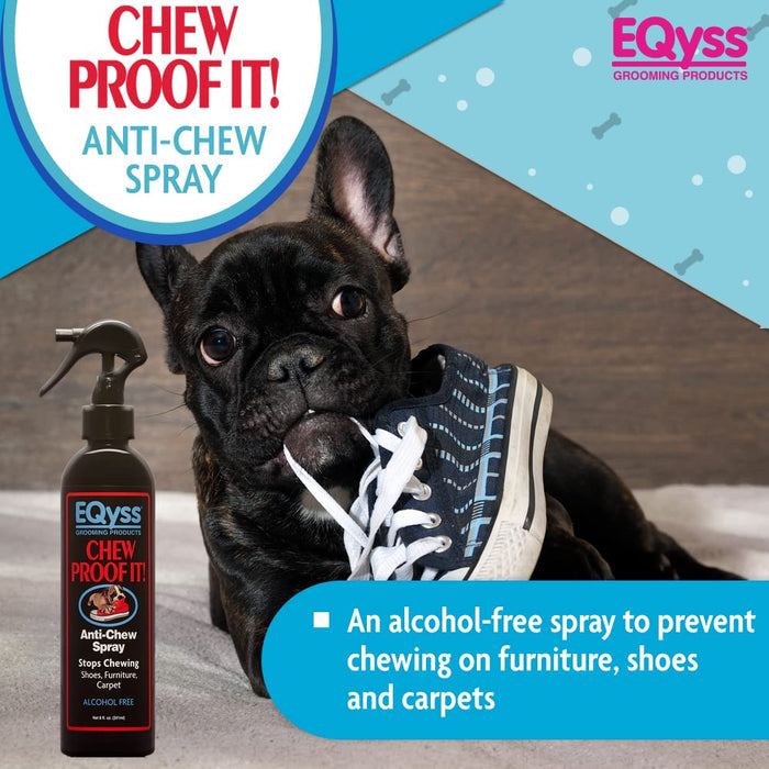 EQyss Chew Proof It! Anti-Chew Spray – Stops Pets Chewing Furniture & Shoes