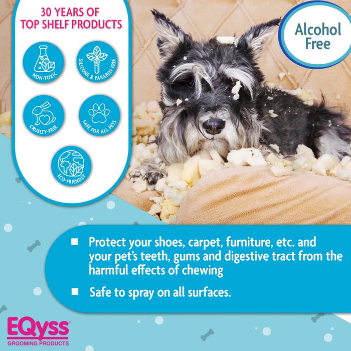 EQyss Chew Proof It! Anti-Chew Spray – Stops Pets Chewing Furniture & Shoes