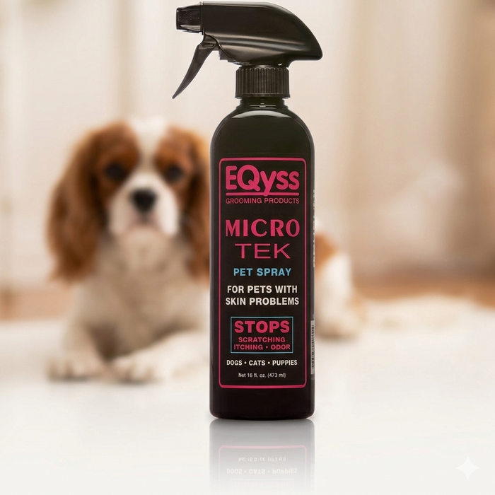 EQyss Micro-Tek Maximum Strength Medicated Pet Spray 16 oz. All Cats & Dogs