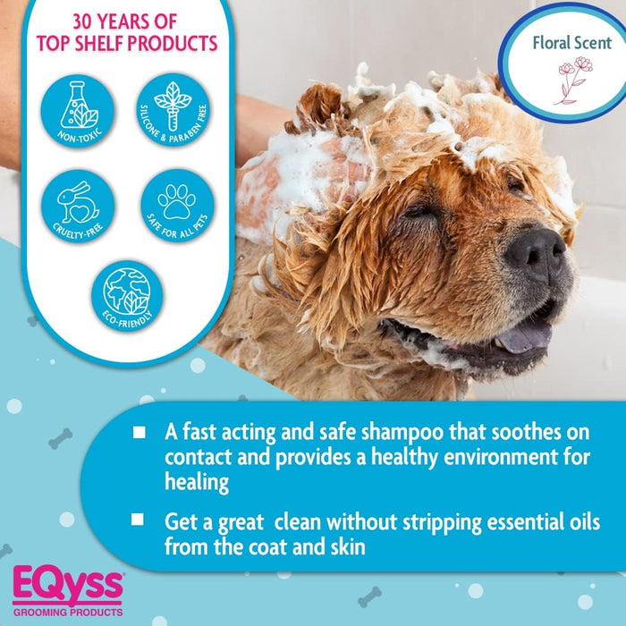 EQyss Micro-Tek Medicated Skin Care Grooming Shampoo for Pets 16 oz.