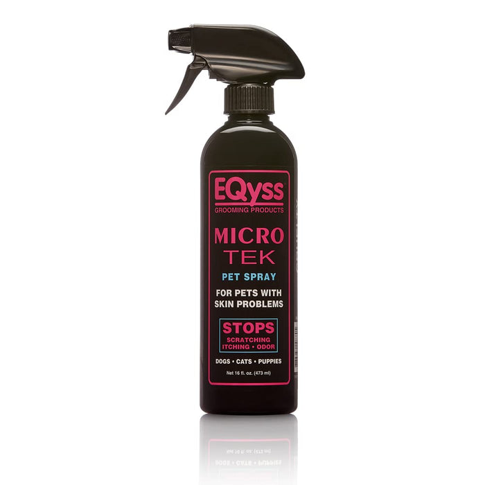 EQyss Micro-Tek Pet Spray – Stops Itching, Scratching & Odor