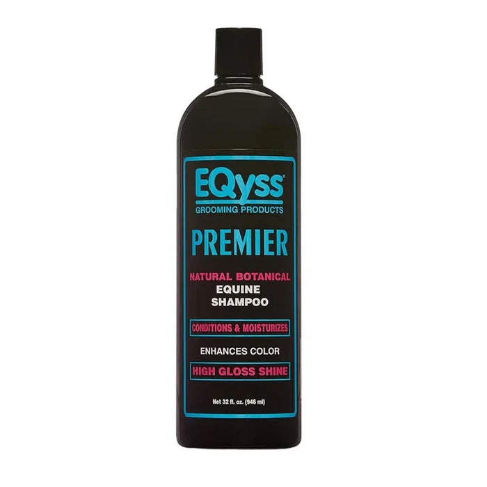 EQyss Premier Equine Shampoo 32 oz. Botanical Cleanser Brightens Coat Tropical Scent