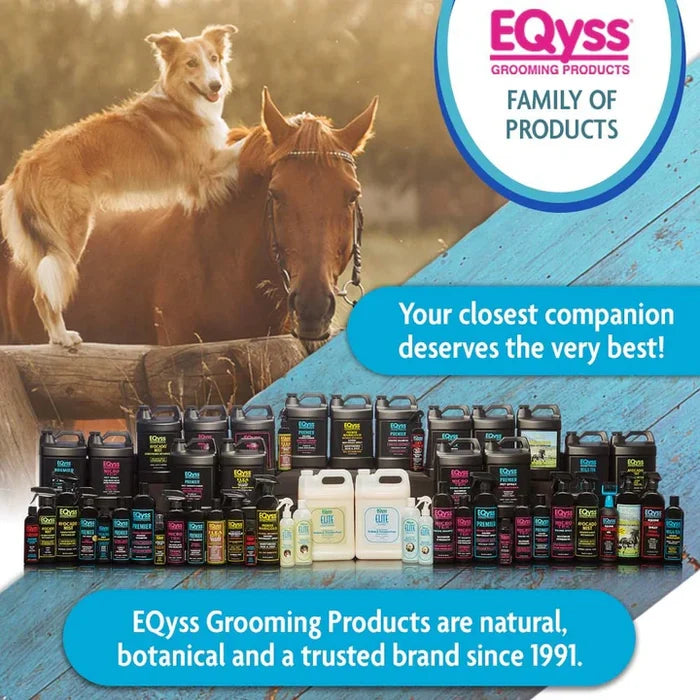 EQyss Premier Equine Shampoo 32 oz. Botanical Cleanser Brightens Coat Tropical Scent