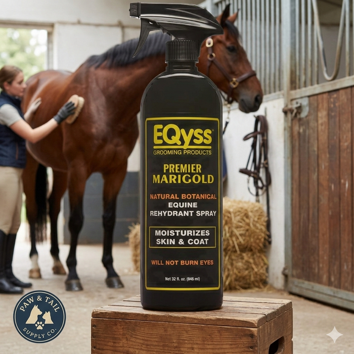 EQyss Premier Marigold Equine Coat Conditioning Moisturizing Spray 32 oz.