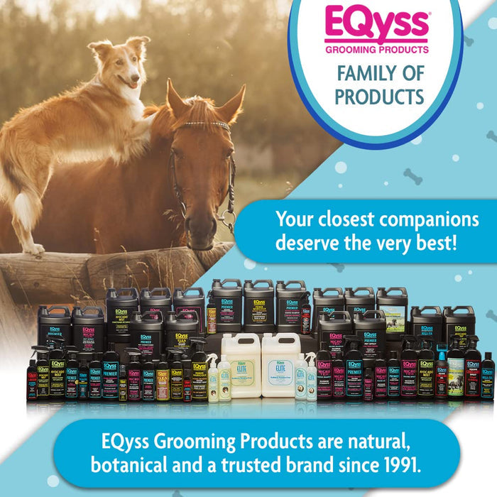EQyss Premier Pet Coat Moisturizing Spray – No Residue, Soothes Dry Skin