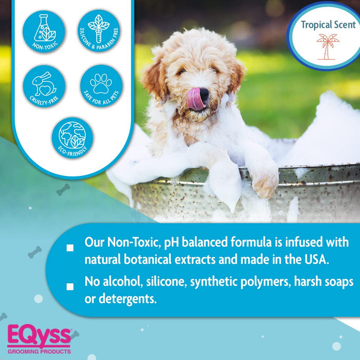 EQyss Premier Pet Shampoo – Moisturizes, Conditions & Enhances Coat Shine