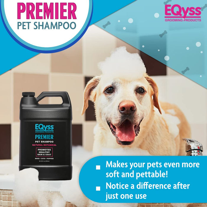 EQyss Premier Pet Shampoo – Moisturizes, Conditions & Enhances Coat Shine