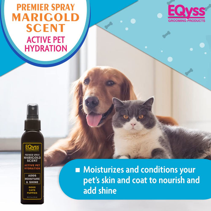 EQyss Premier Pet Spray – Marigold Scent, Moisturizes & Conditions Coat