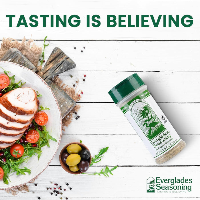 Everglades All Purpose Seasoning 8 oz. Southern Herb & Spice Blend 6-Pack