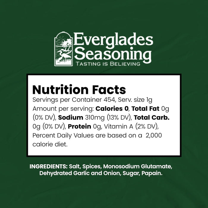Everglades All Purpose Seasoning 8 oz. Southern Herb & Spice Blend 6-Pack
