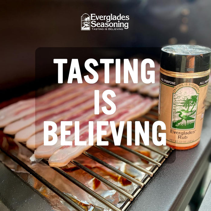 Everglades Rub Seasoning 6 oz. Sweet & Spicy BBQ Dry Rub for Meat