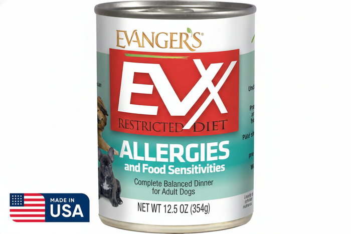 Evx Restricted Diet Allergies & Food Sensitivities for Dogs 12.5 oz Grain-Free 3PCK