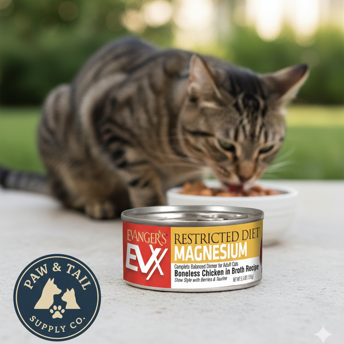 EVX Restricted Diet Magnesium Urinary Health Canned Cat Food 5.5oz 6PCK