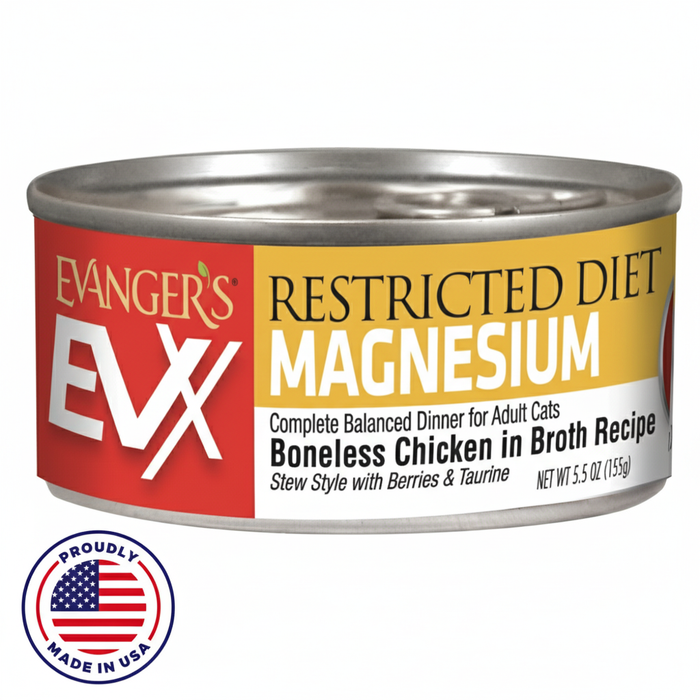 EVX Restricted Diet Magnesium Urinary Health Canned Cat Food 5.5oz 6PCK