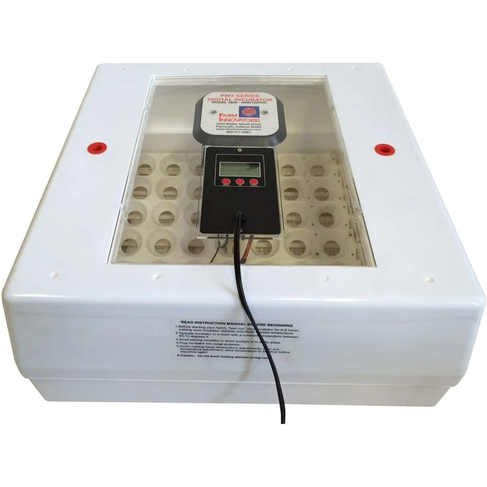 Farm Innovators Model 4250 Circulated Air Incubator with Turner Farm Innovators