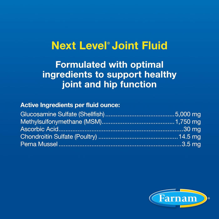 Farnam Next Level Joint Fluid Supplement for Horses & Dogs 128 oz.