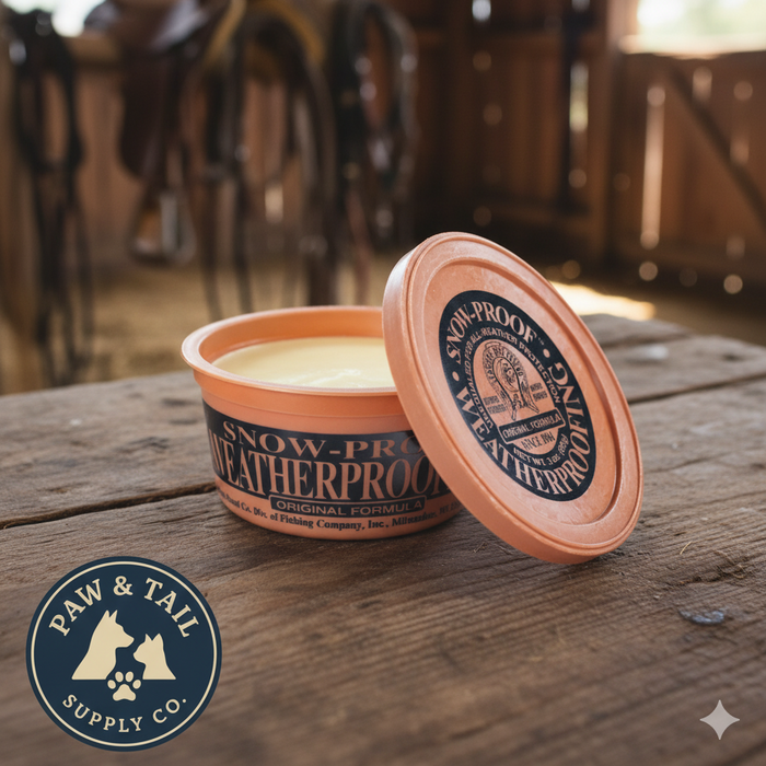 Fiebing Snow-Proof Weatherproofing Paste 3 oz Leather Waterproof Conditioner