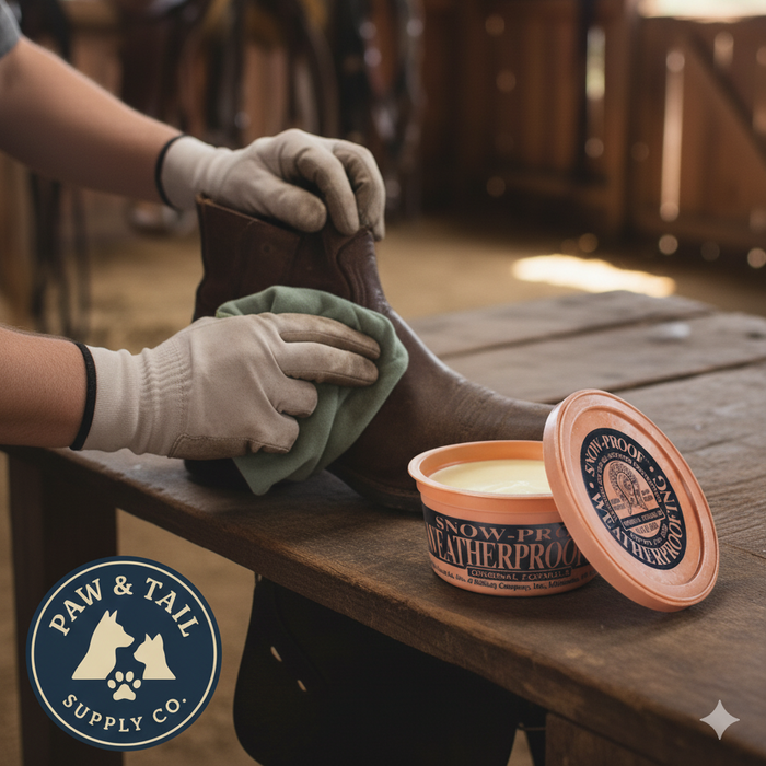 Fiebing Snow-Proof Weatherproofing Paste 3 oz Leather Waterproof Conditioner
