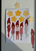 Five Little Elves & Stars Christmas Papercraft: NEW ARRIVAL
