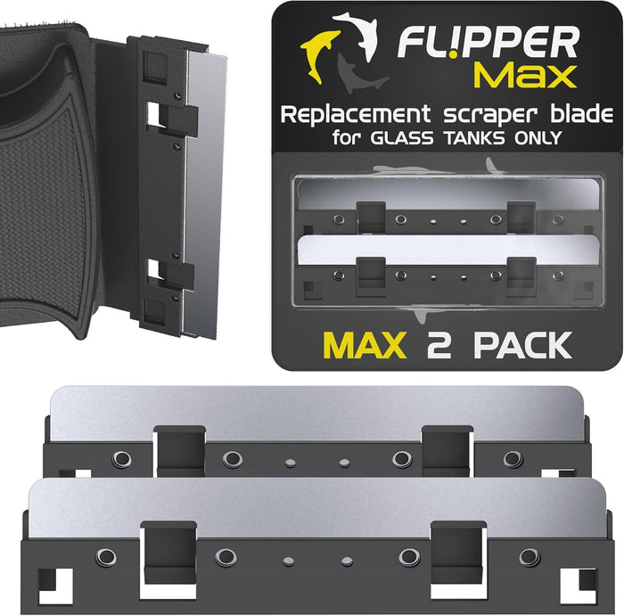 Flipper Max Stainless Steel Replacement Blades 2 Pack