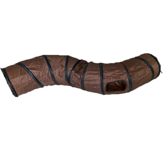 Cat toy S-shaped cat tunnel foldable cat tunnel - photo 4
