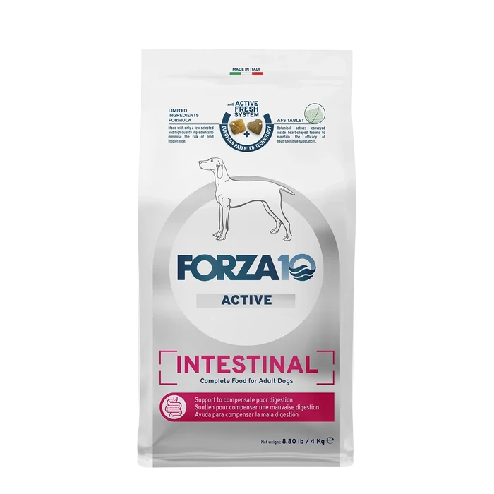 Forza10 Active Intestinal Dry Dog Food with Anchovy – 8.8 Lb