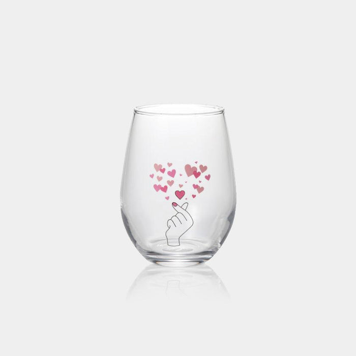 [FREE GLASS] KYUN HEART PAIR SET | COLOR & DESIGN CHANGE | MARUMO TAKAGI