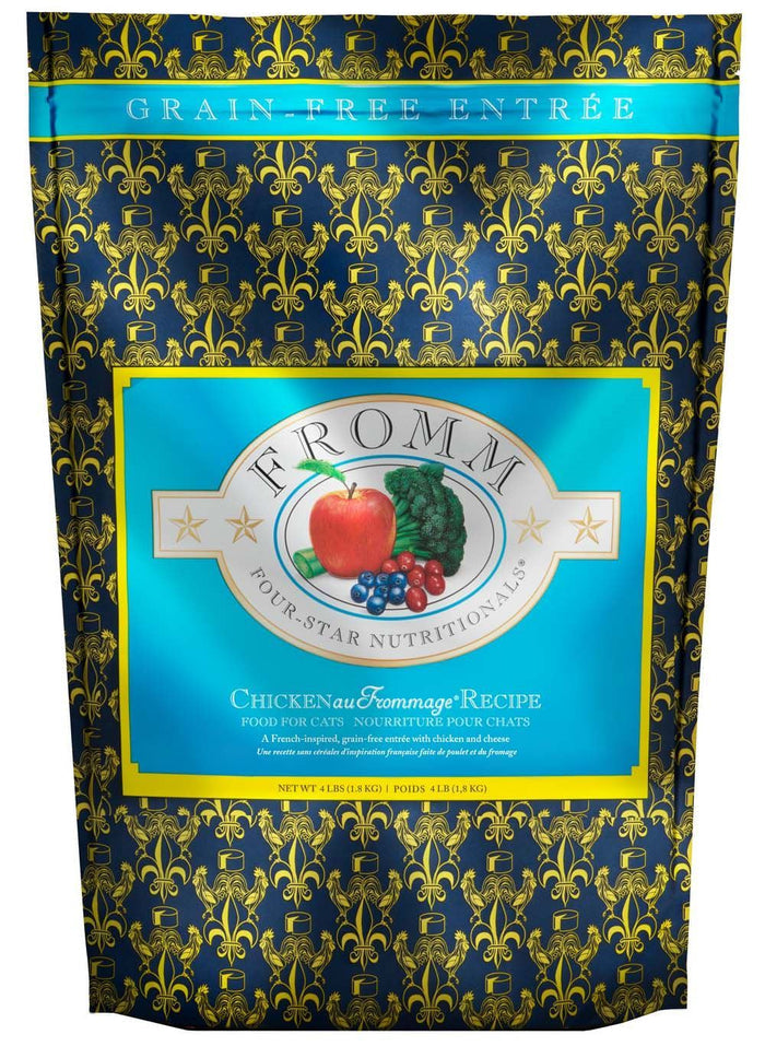 Fromm 4 Star Adult Grain-Free Chicken au Frommage Dry Cat Food