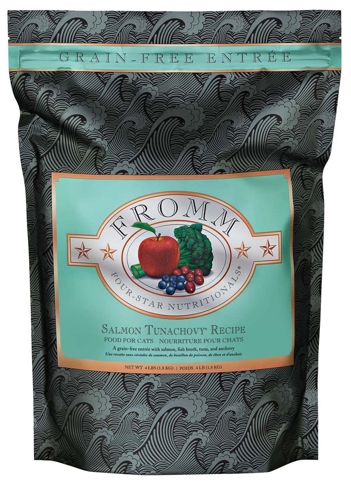 Fromm Chicken Adult Grain-free Cat Dry Food 4 Star Salmon Tunanchovy