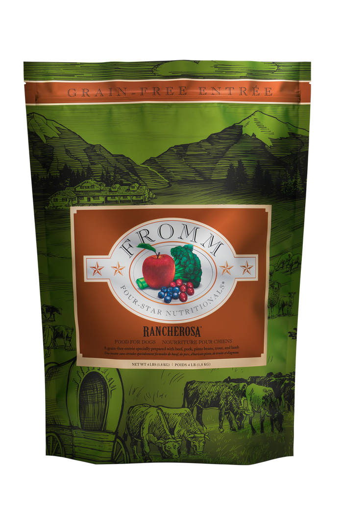 Fromm Chicken Adult Grain Free Dog 4 Star All Life Stages Rancherosa Dry Food