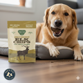 Gaines Elk Chips Dog Treats Single Ingredient Air-Dried High Protein 4 oz.