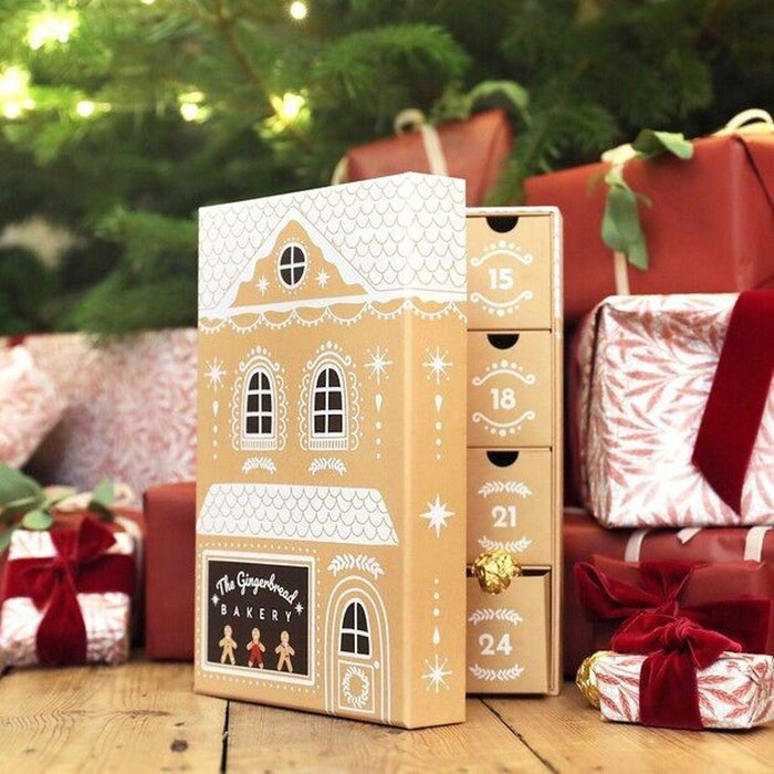 Gingerbread Advent Calendar Fill Your Own Calendar: LAST FEW
