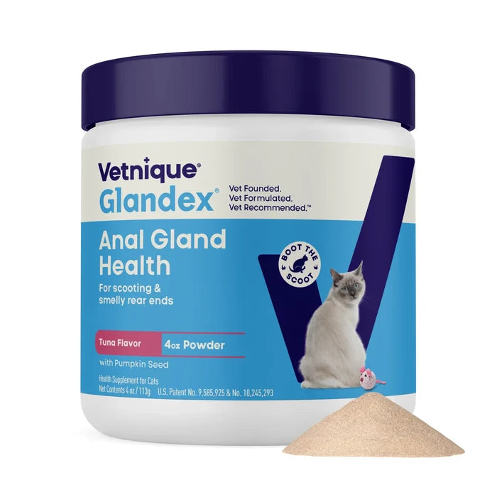 Glandex Feline Anal Gland Support Tuna Flavored Powder 4oz