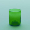 [GLASS] FUNEW CUP L GREEN | EDO CUT GLASS