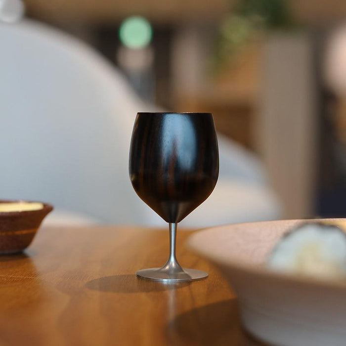 [GLASS] RIN EBONY | LACQUERWARE| U-EN ART
