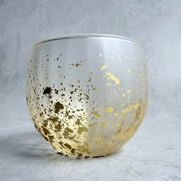 [GLASS] STARDUST AKARI SMALL GLASS | KANAZAWA GOLD LEAF | HAKUICHI