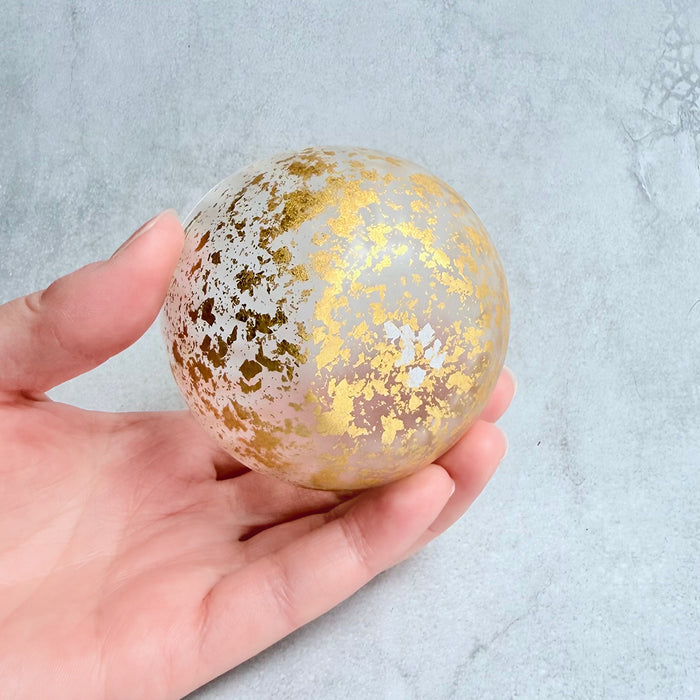 [GLASS] STARDUST AKARI SMALL GLASS | KANAZAWA GOLD LEAF | HAKUICHI