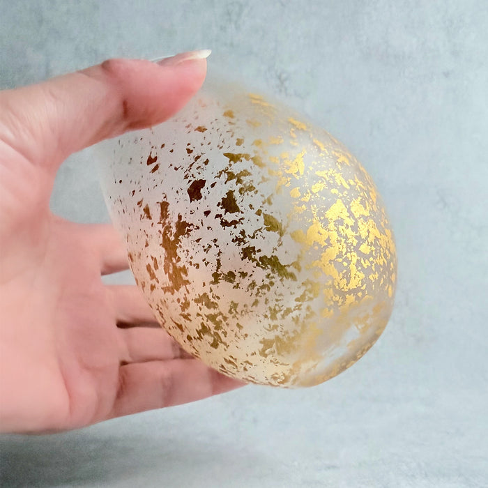 [GLASS] STARDUST AKARI WATER GLASS | KANAZAWA GOLD LEAF | HAKUICHI
