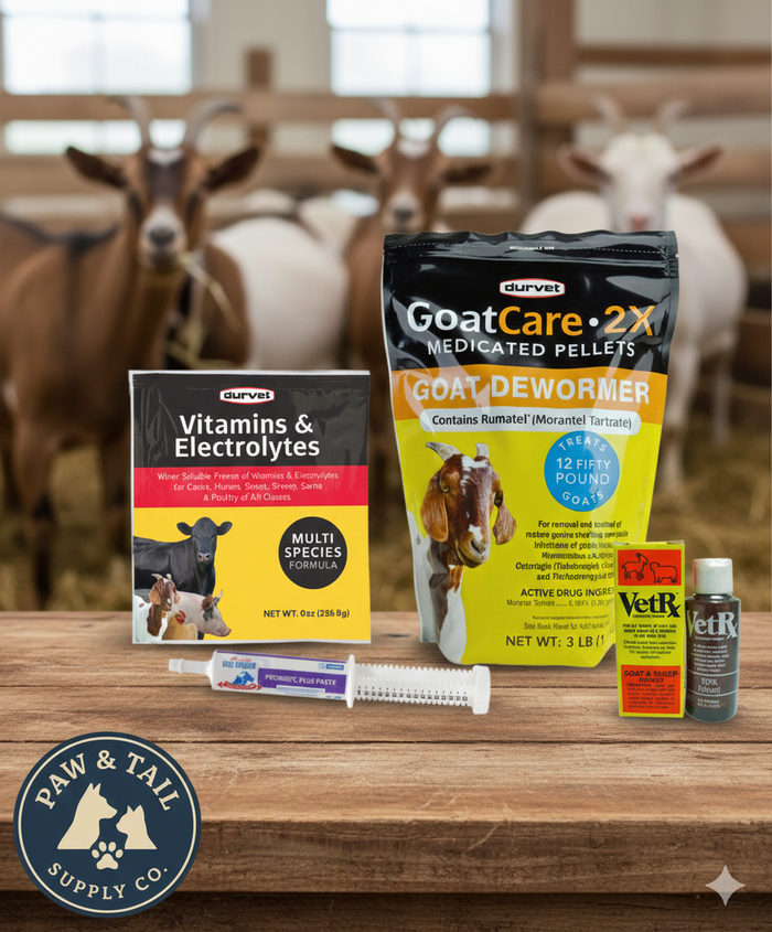Goat Care Plus Bundle Animal Health Essentials